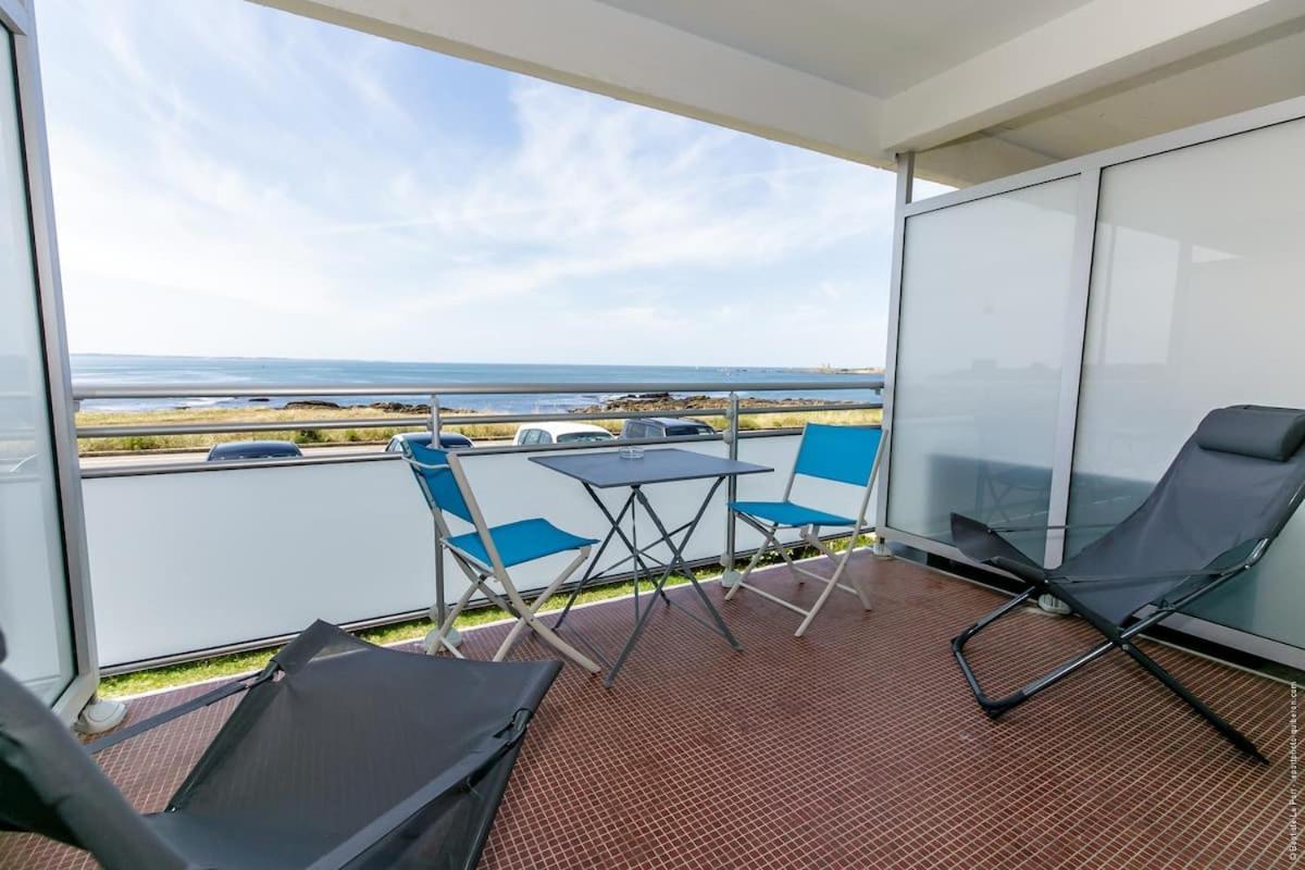 Vue Mer Imprenable - Grande Plage A Pied - Parking Quiberon Exterior foto